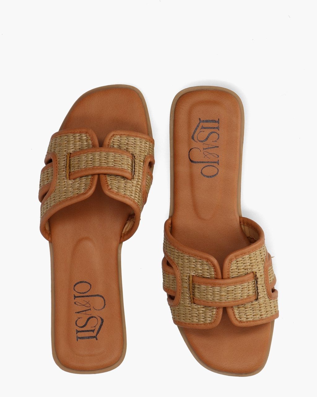 Degna Bruin/Cognac Damesslippers