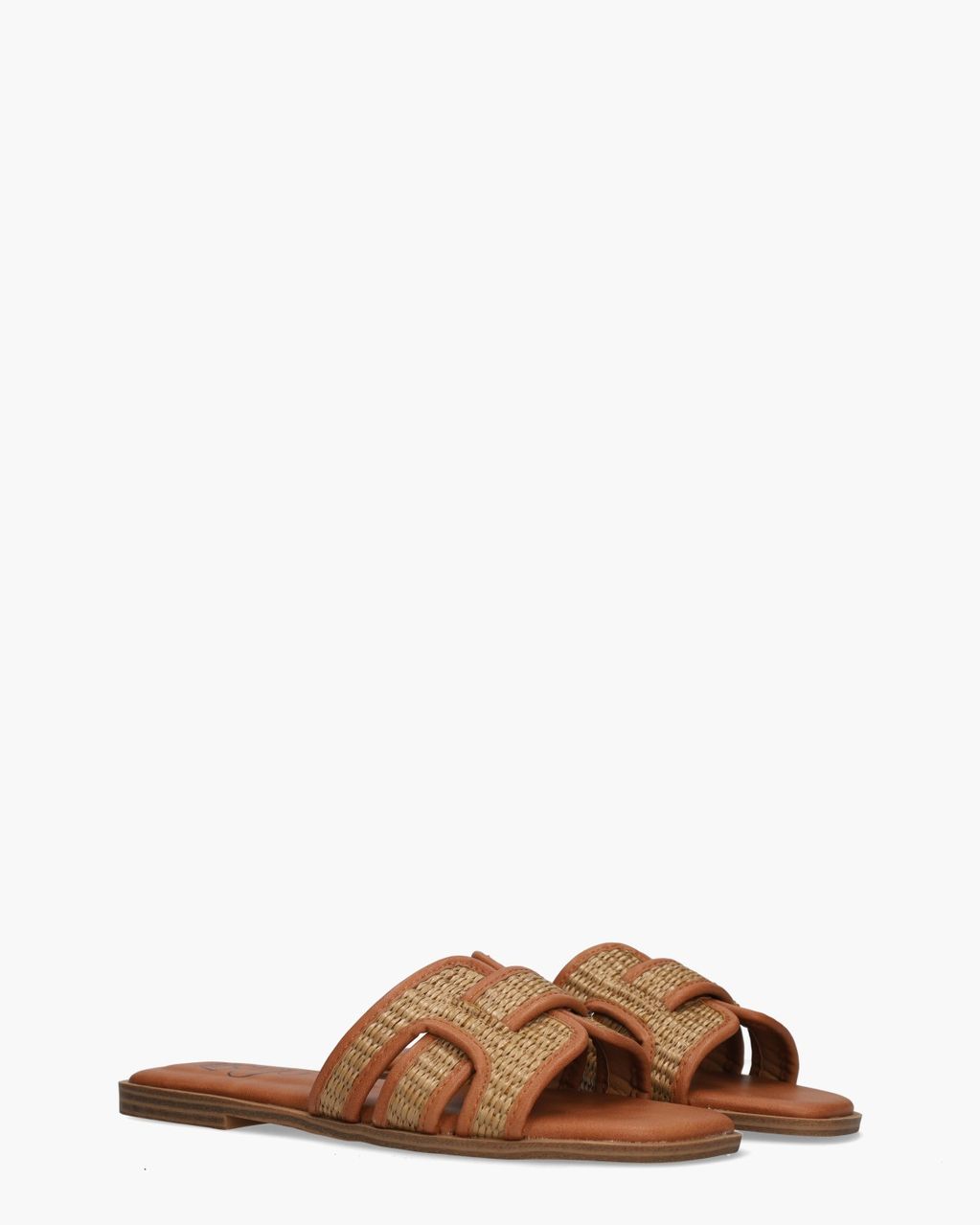 Degna Bruin/Cognac Damesslippers