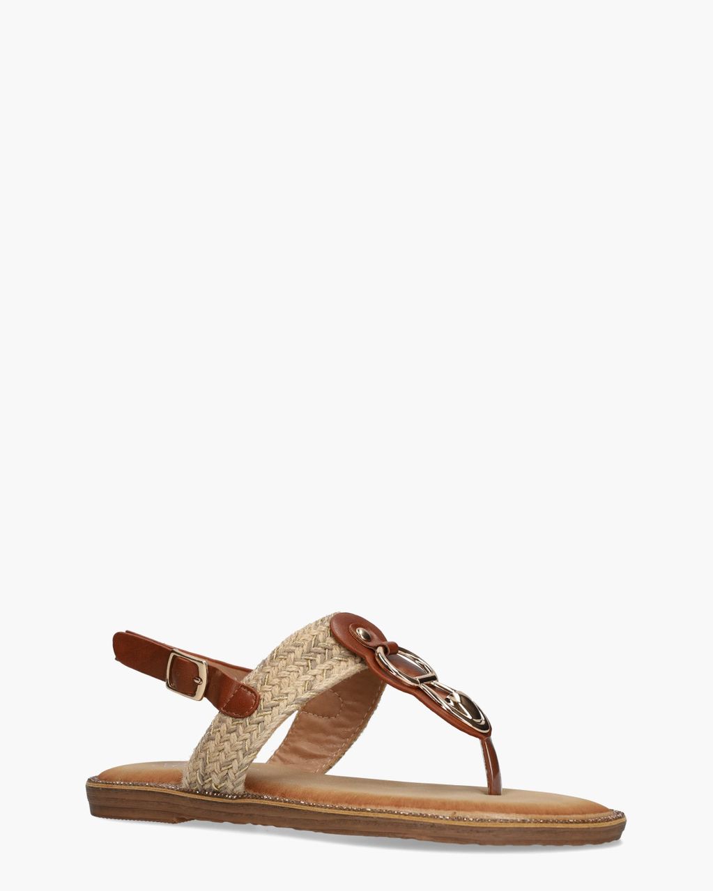 Zerra Cognac Damessandalen