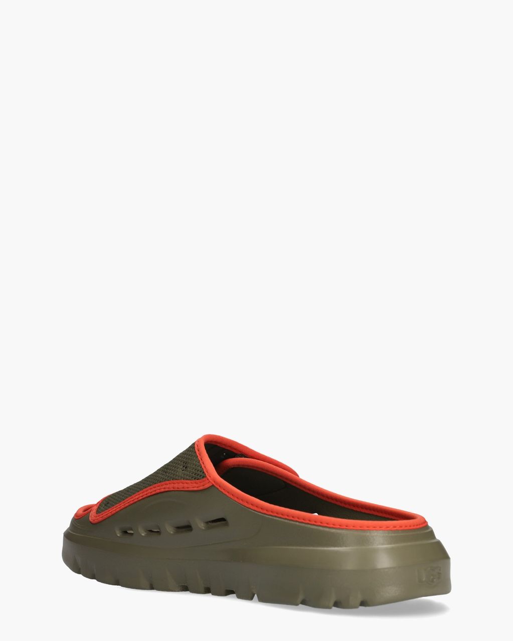 PeakMod Slide Burnt Olive/Red Pepper Herenslippers