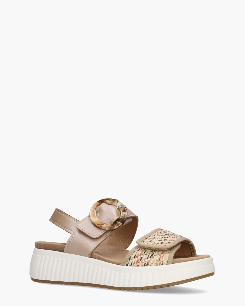 Zofia Beige/Multi Damessandalen