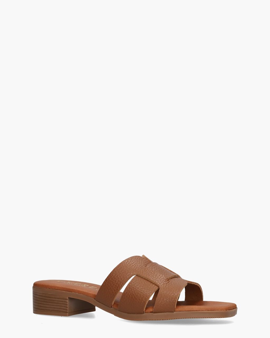 Wohmy Cognac Damesslippers