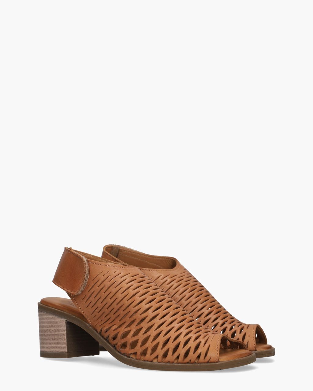 Tizia Cognac Damessandalen