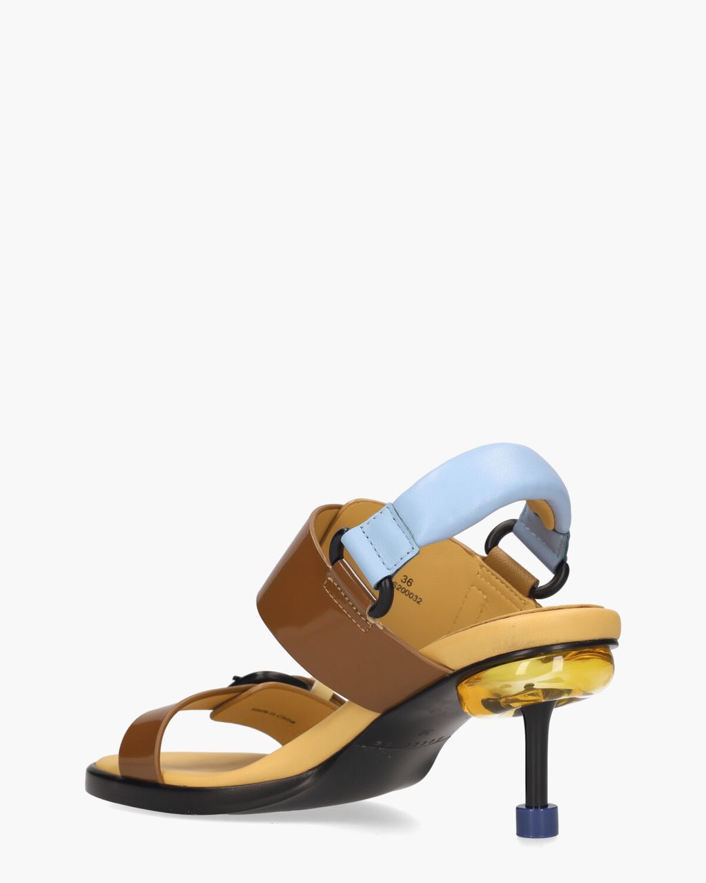 Osha Line Mid Bruin/Multicolor Damespumps
