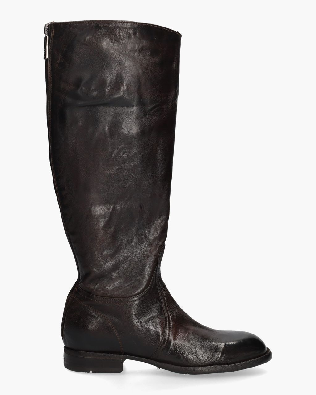 JN01A Donkerbruin Damesboots