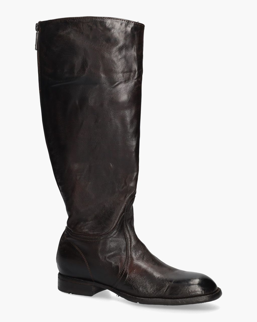 JN01A Donkerbruin Damesboots