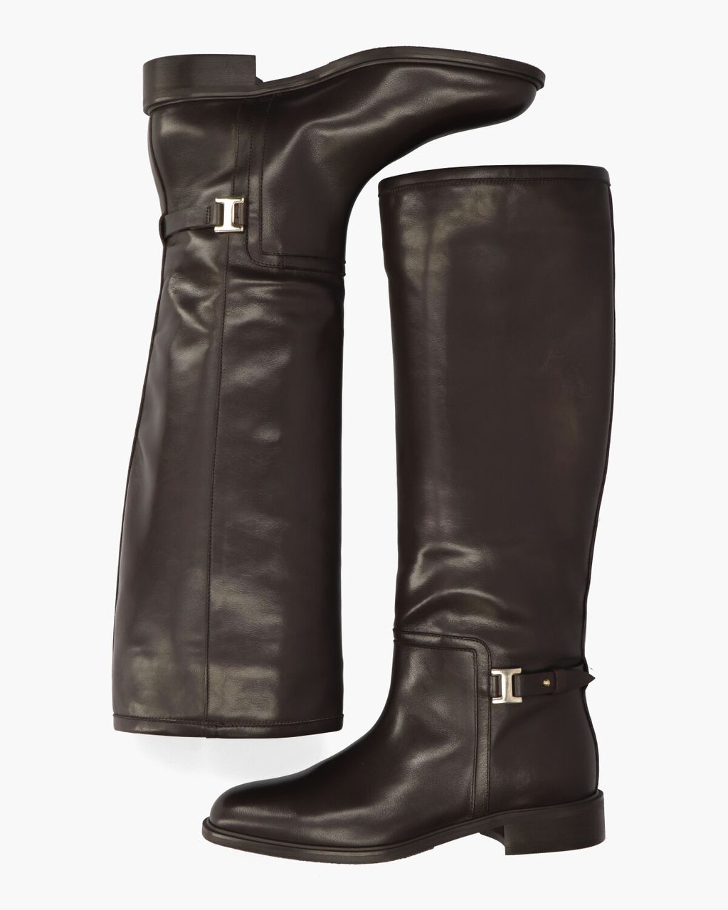 25I093 Donkerbruin Damesboots