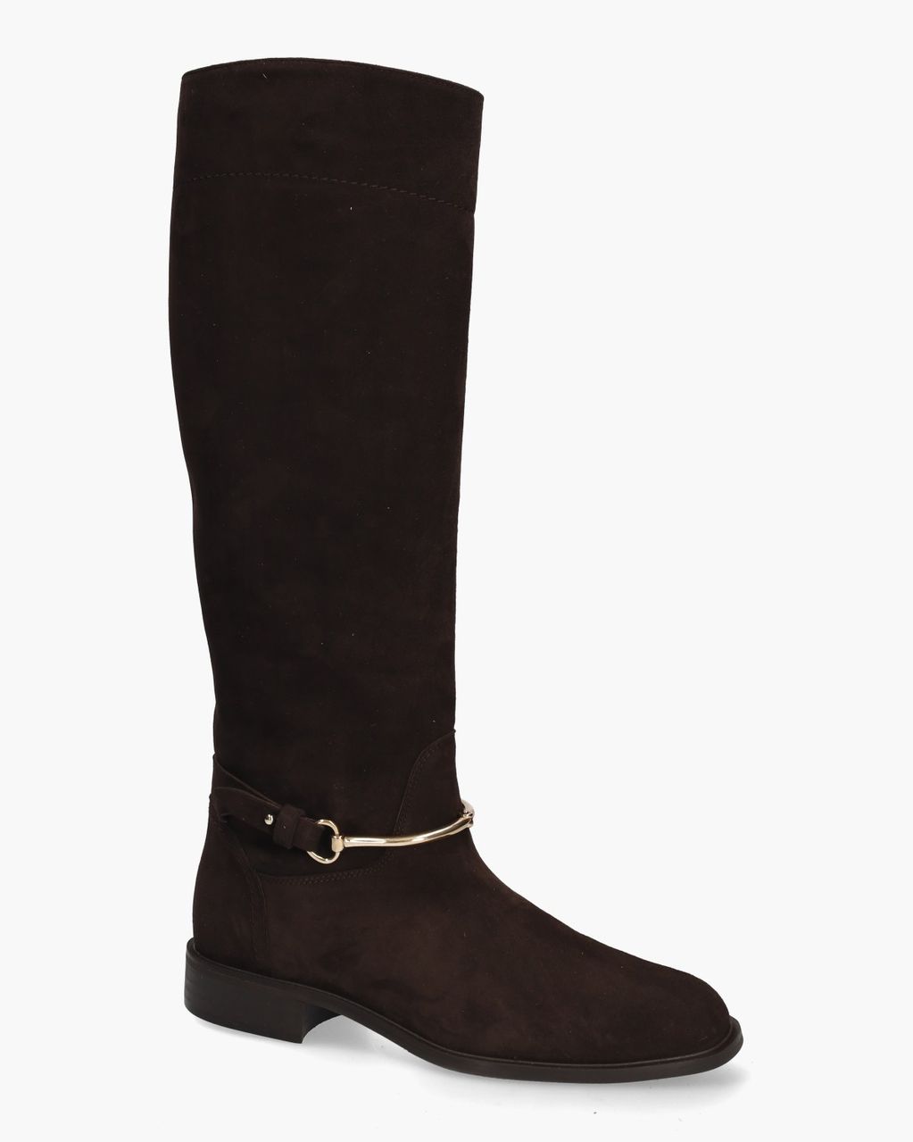 25I092 Donkerbruin Damesboots