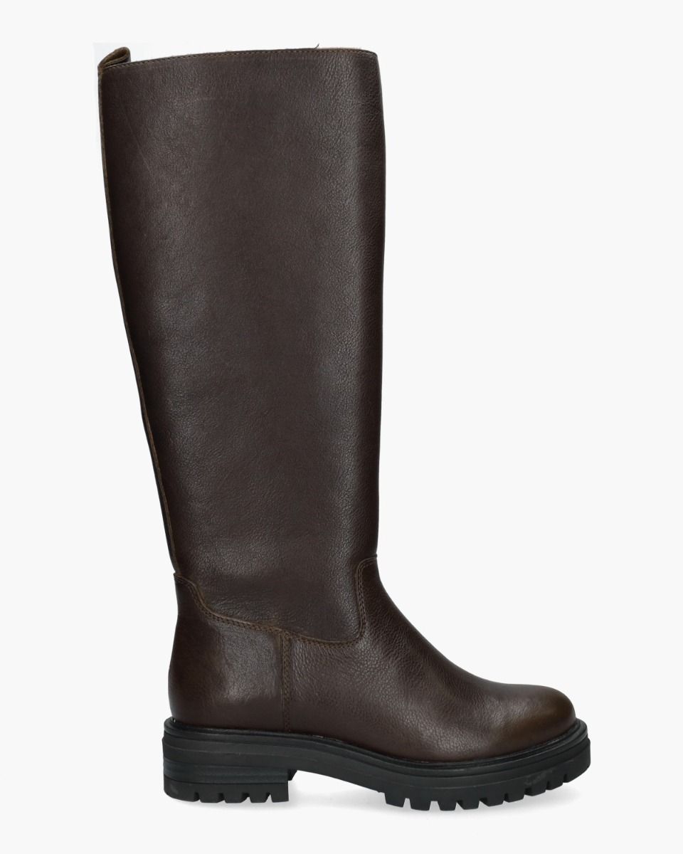 Veranne Donkerbruin Damesboots