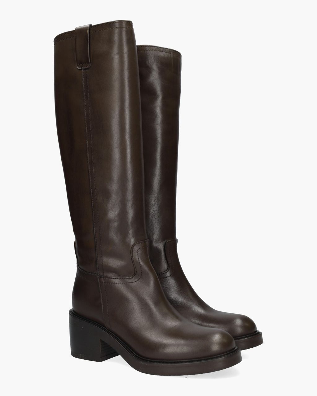 Julie Dee IV325 Donkerbruin Damesboots - Van Arendonk.nl