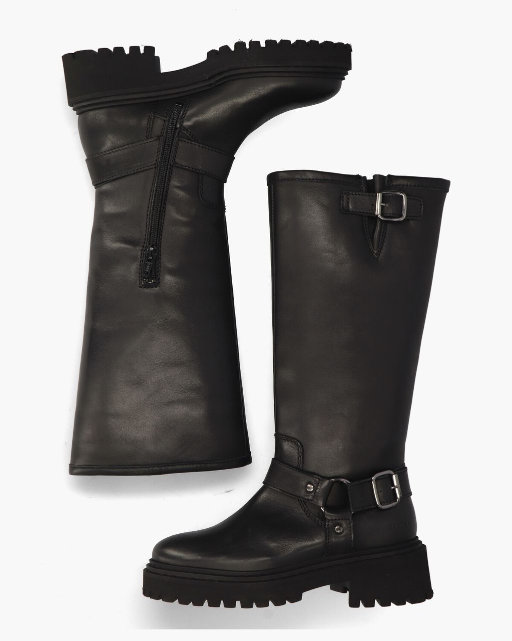 Frankie Leva Zwart Damesboots