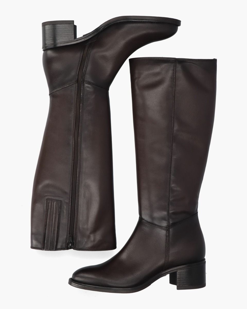 Yva Donkerbruin Damesboots