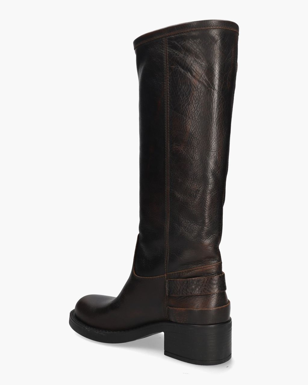 Aivy Donkerbruin Damesboots