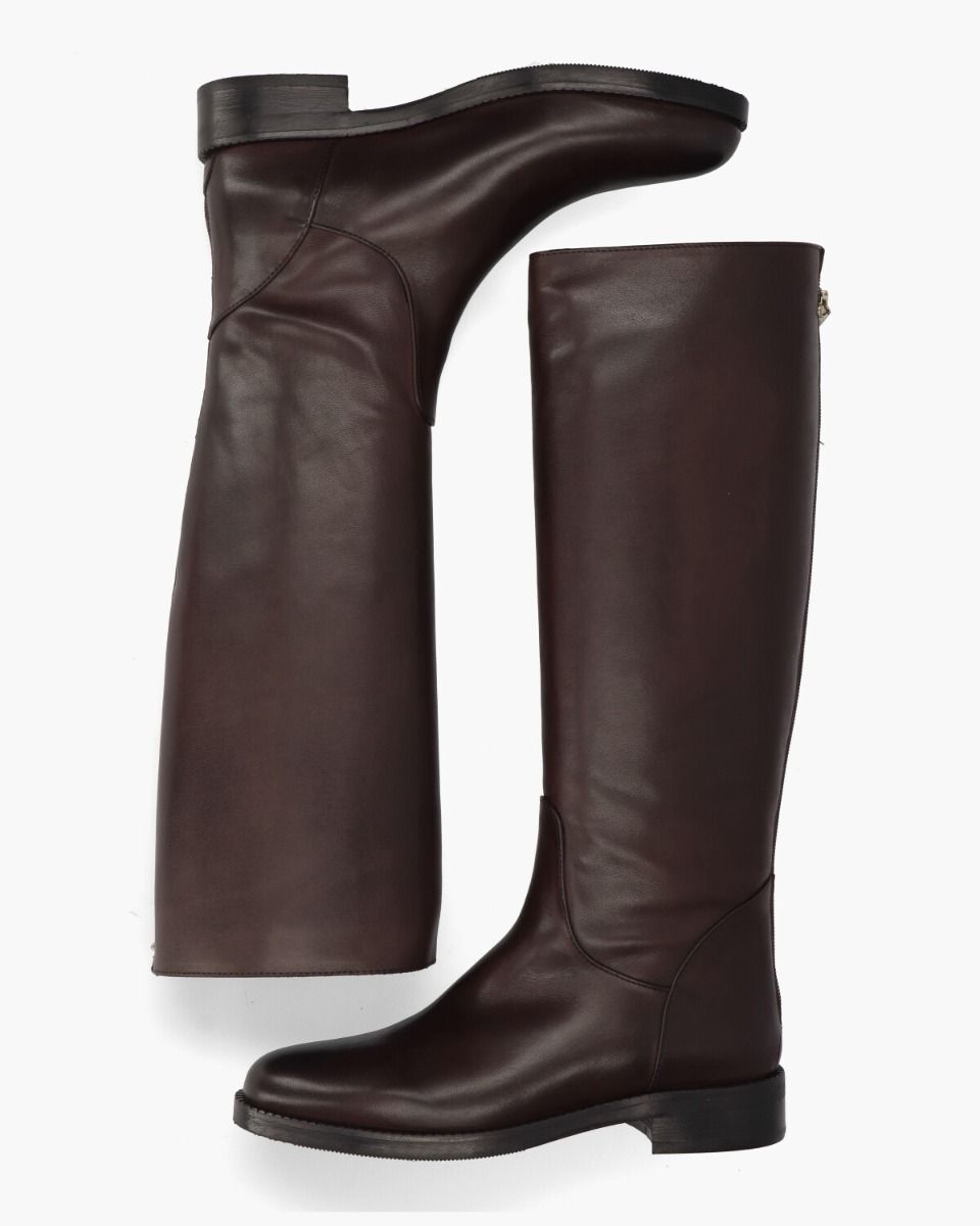 Soubane Bordeauxrood Damesboots