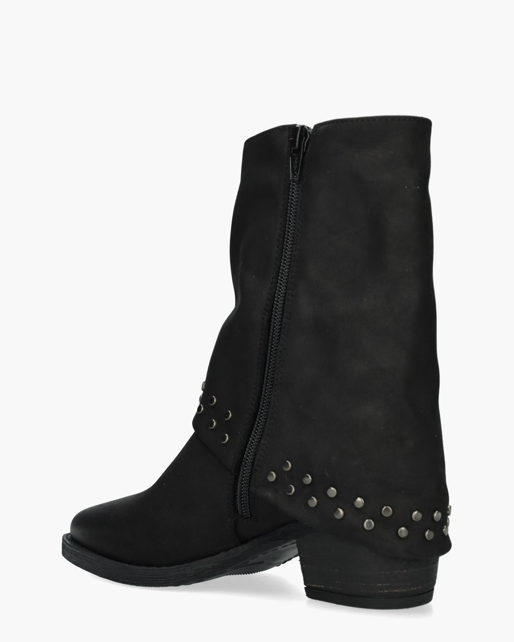Brenda25 Zwart Dames Enkelboots