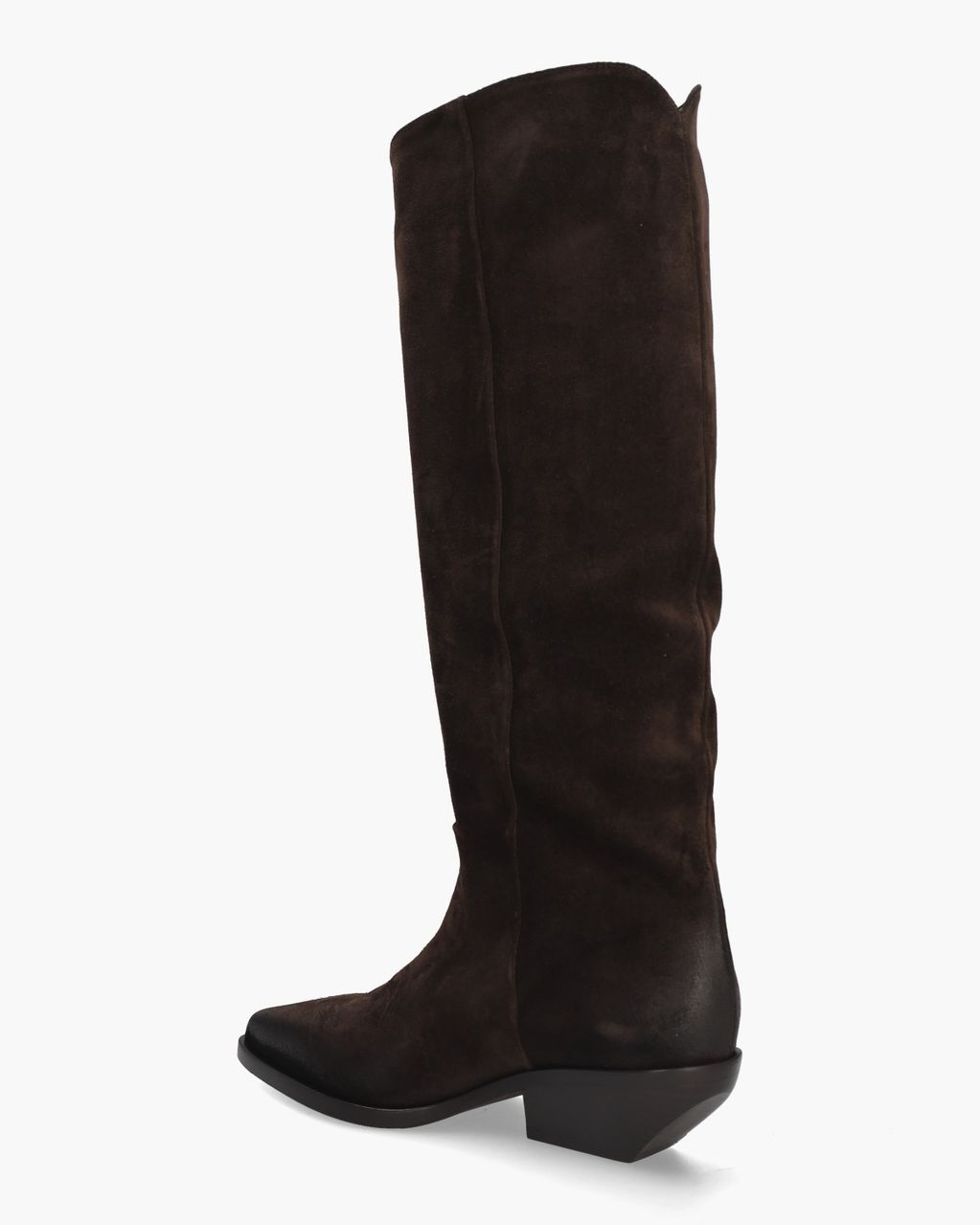 E4759 Donkerbruin Damesboots
