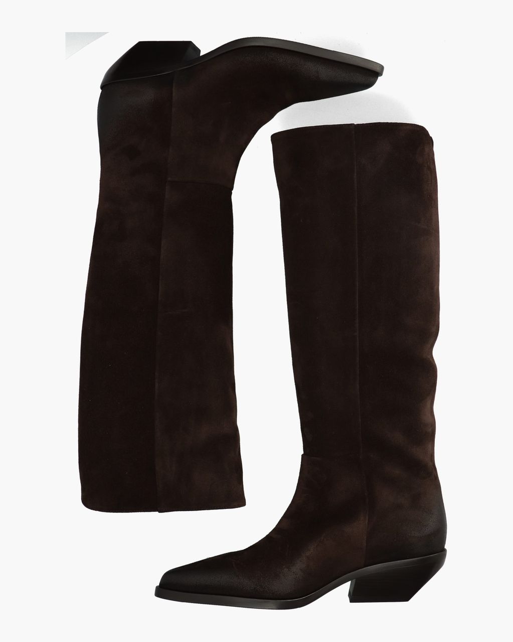 E4759 Donkerbruin Damesboots