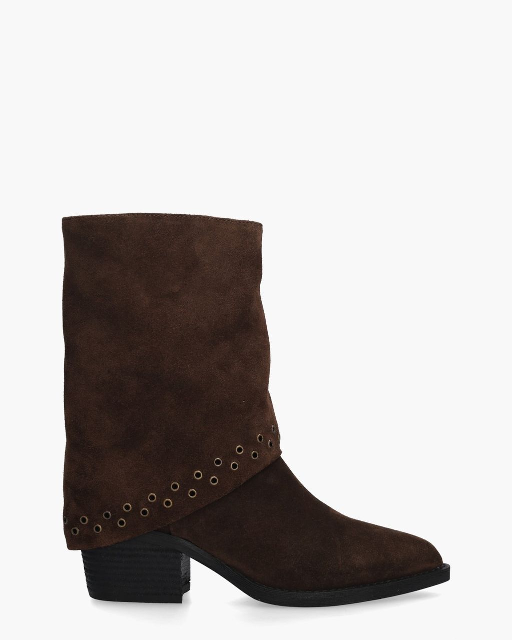 Domizia Donkerbruin Dames Enkelboots