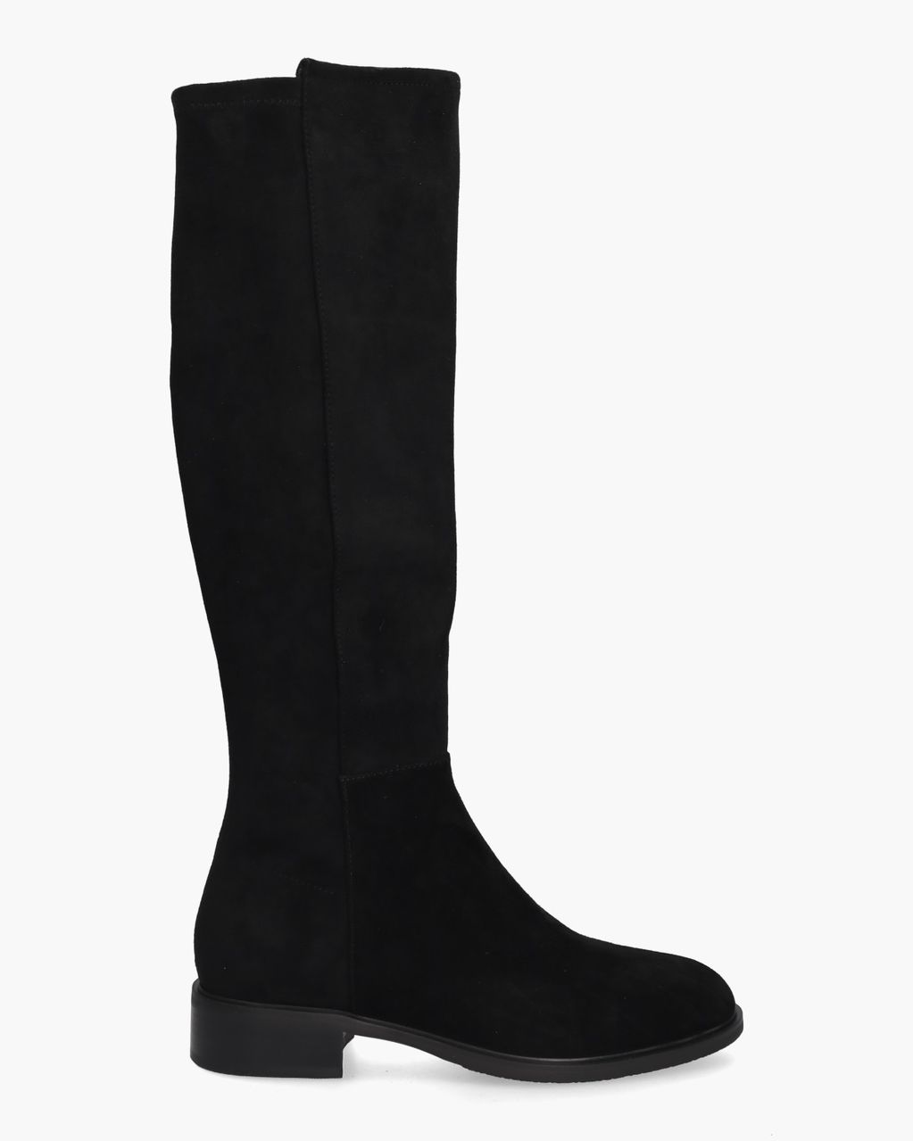Dante Zwart Damesboots