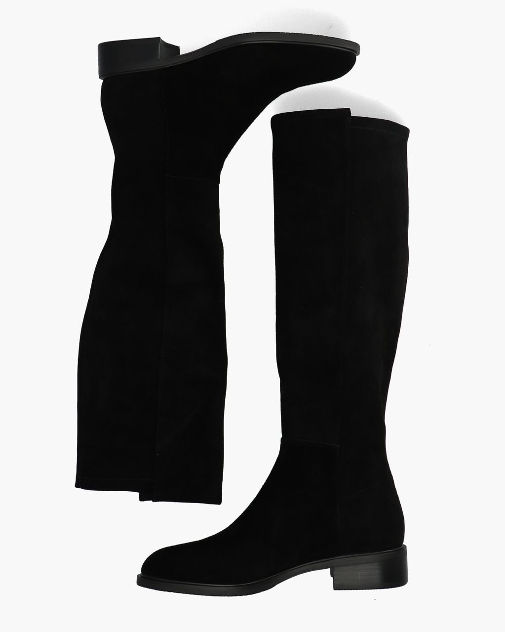 Dante Zwart Damesboots