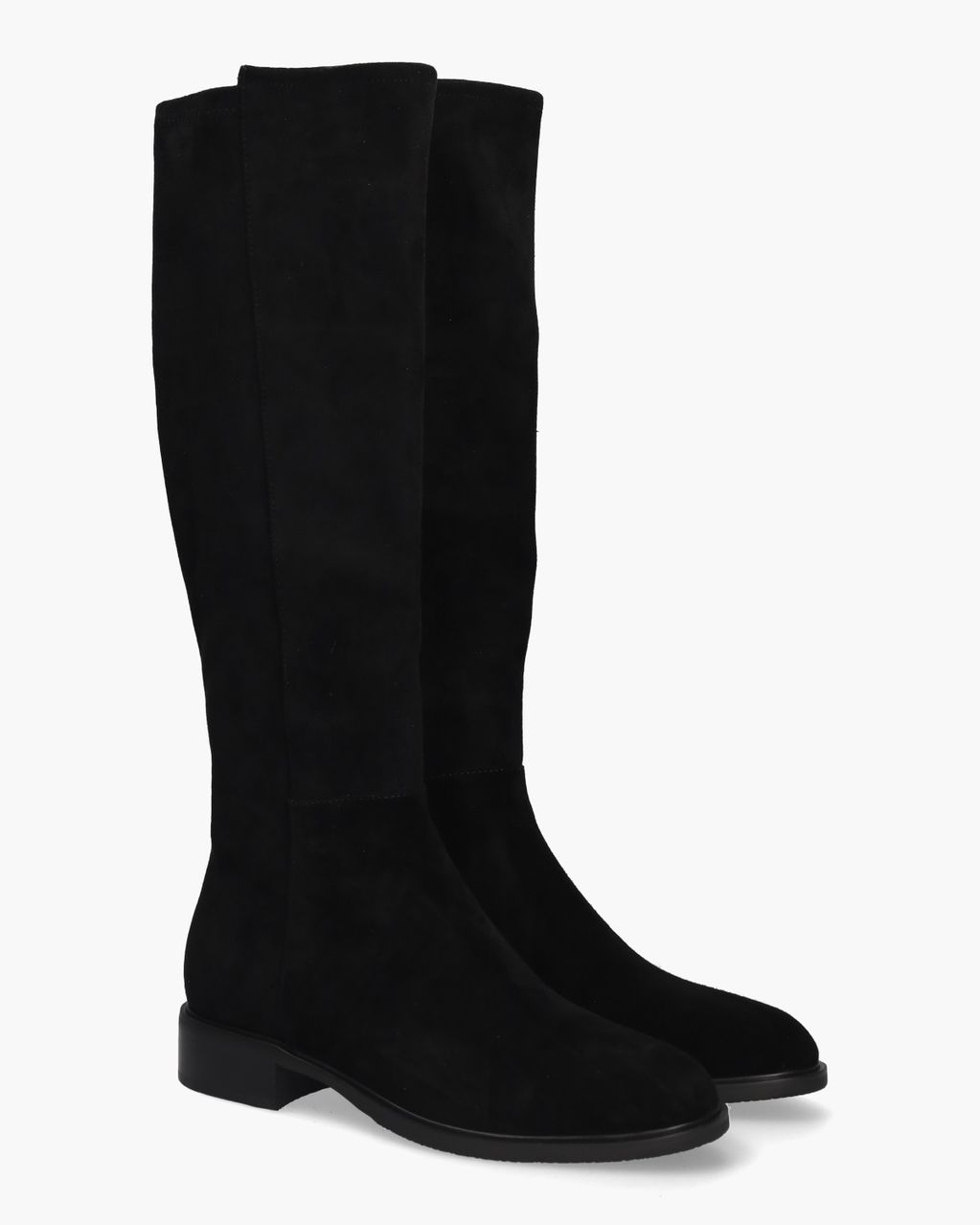 Dante Zwart Damesboots
