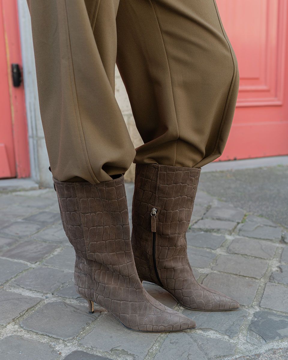 Liv Taupe Damesboots
