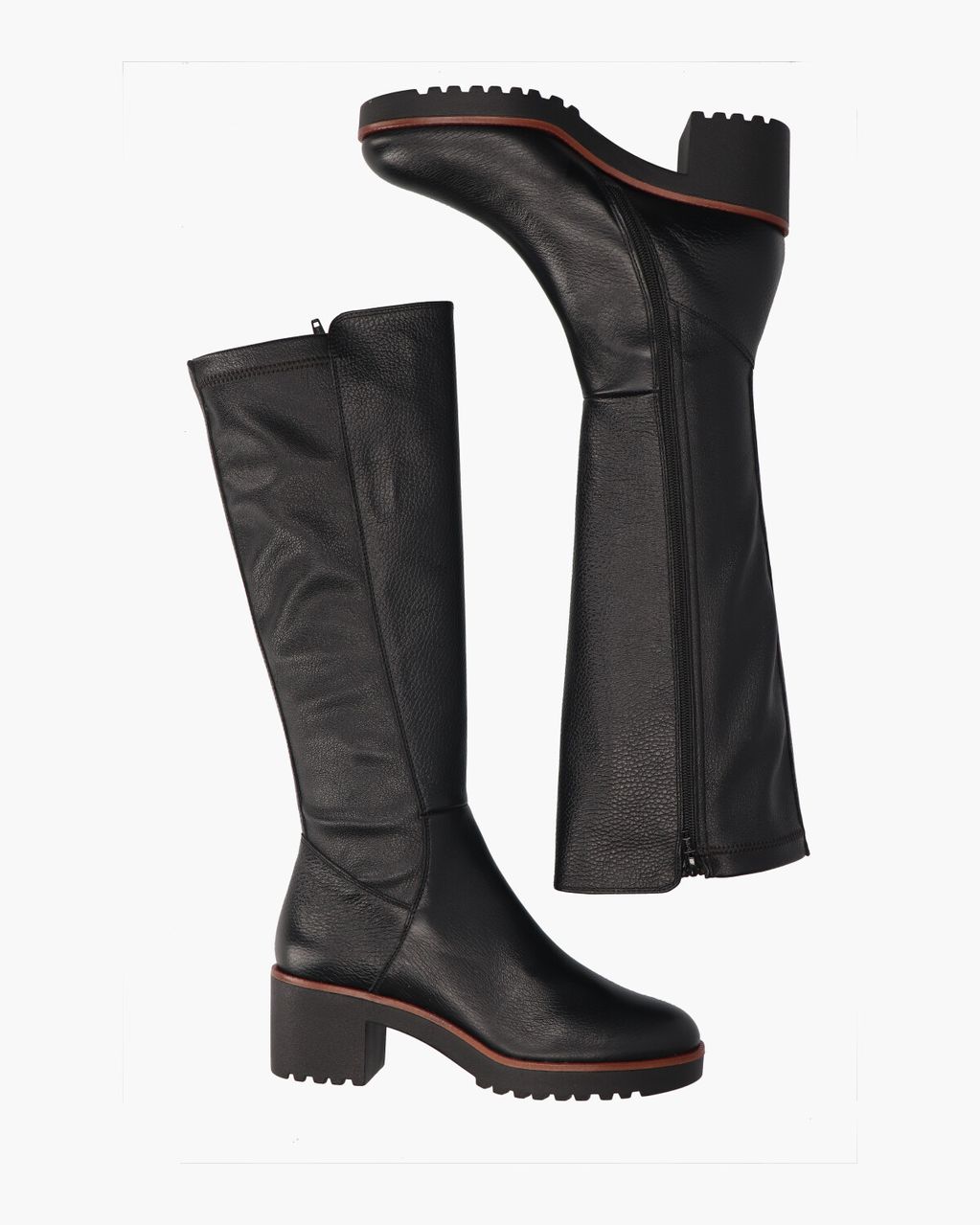 6413 Zwart Damesboots