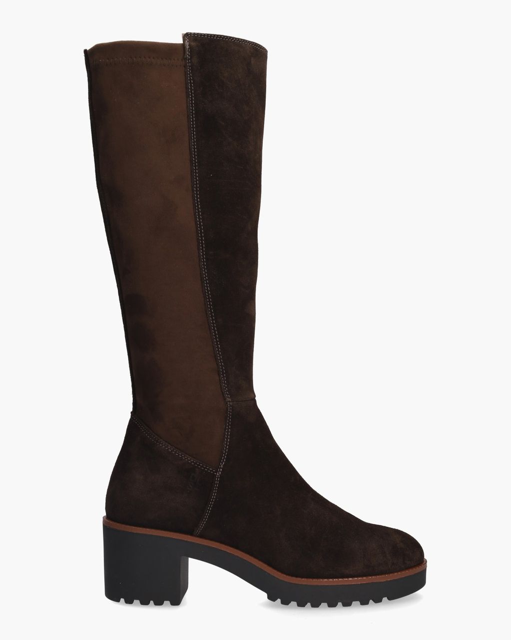 6800 Donkerbruin Damesboots