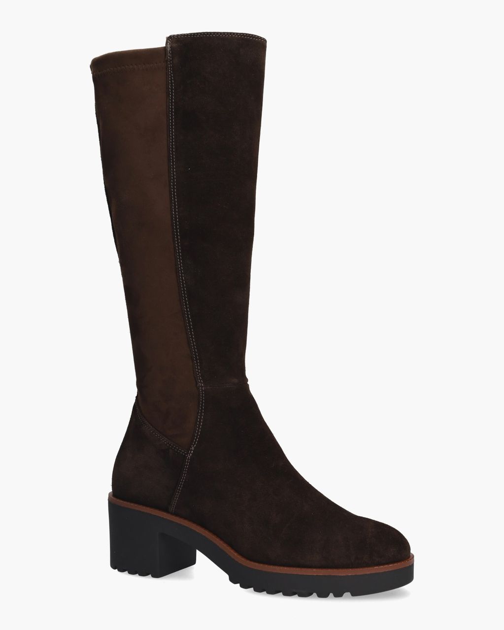 6800 Donkerbruin Damesboots