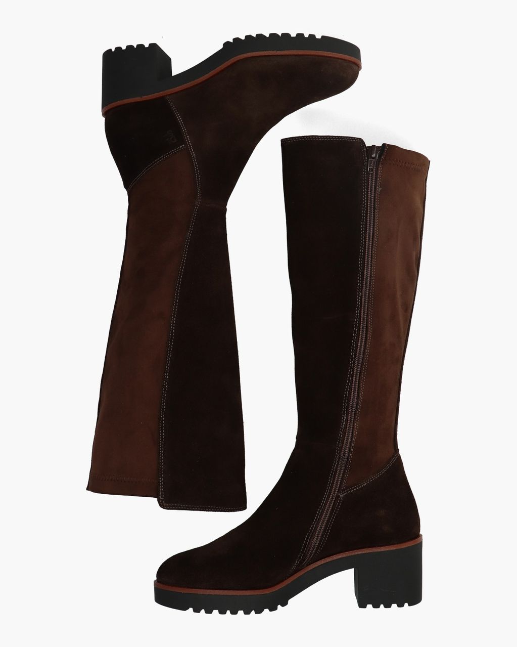 6800 Donkerbruin Damesboots