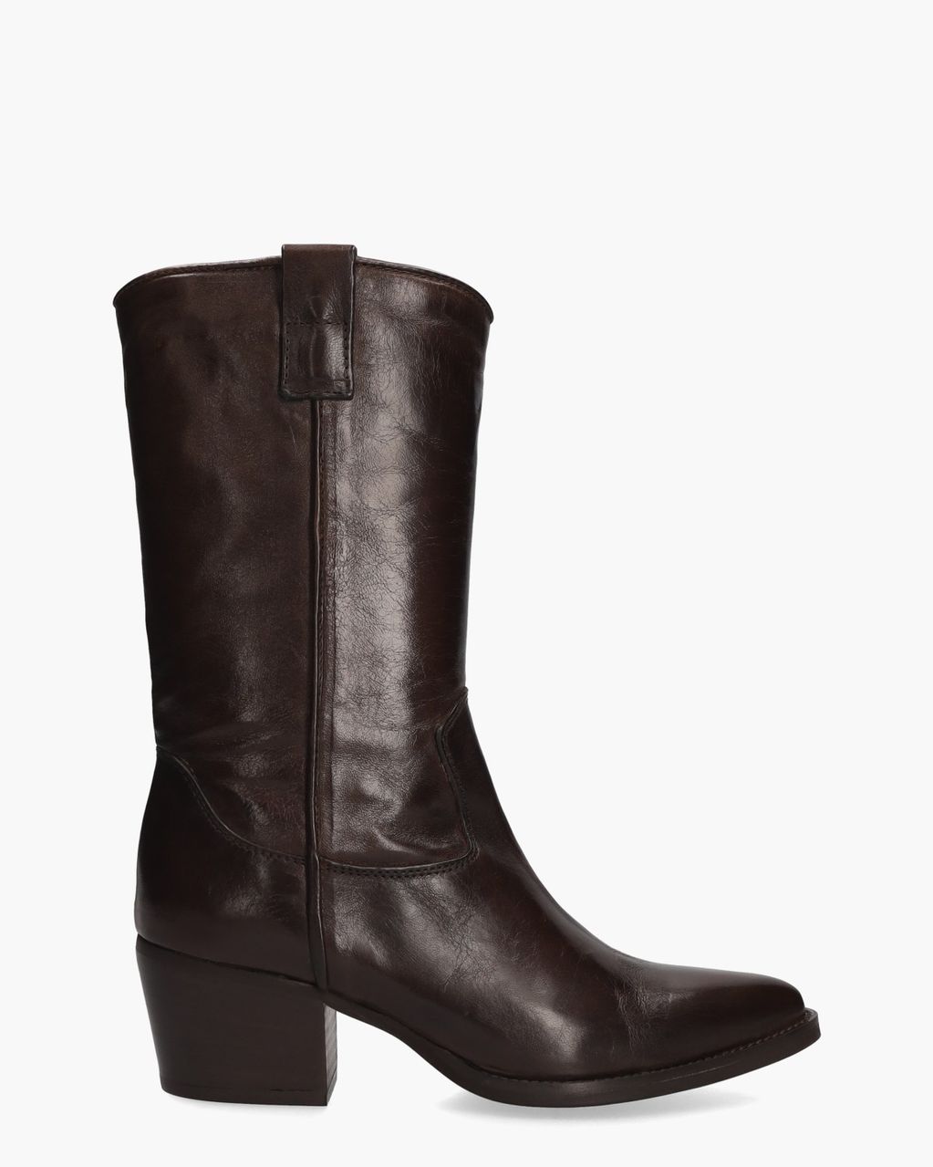 MW023 Donkerbruin Damesboots