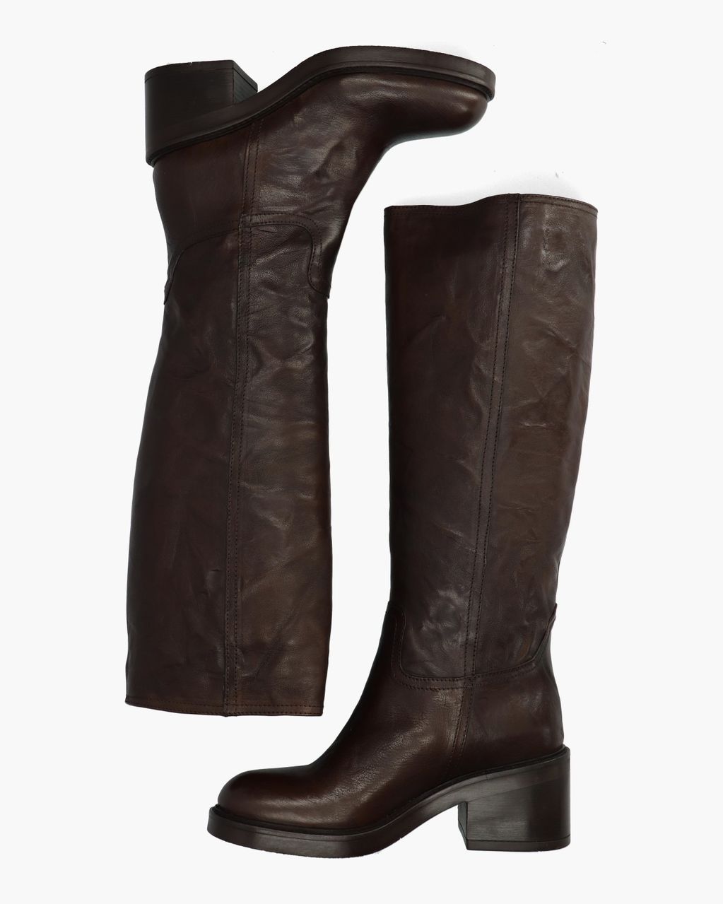 IW520 Donkerbruin Damesboots