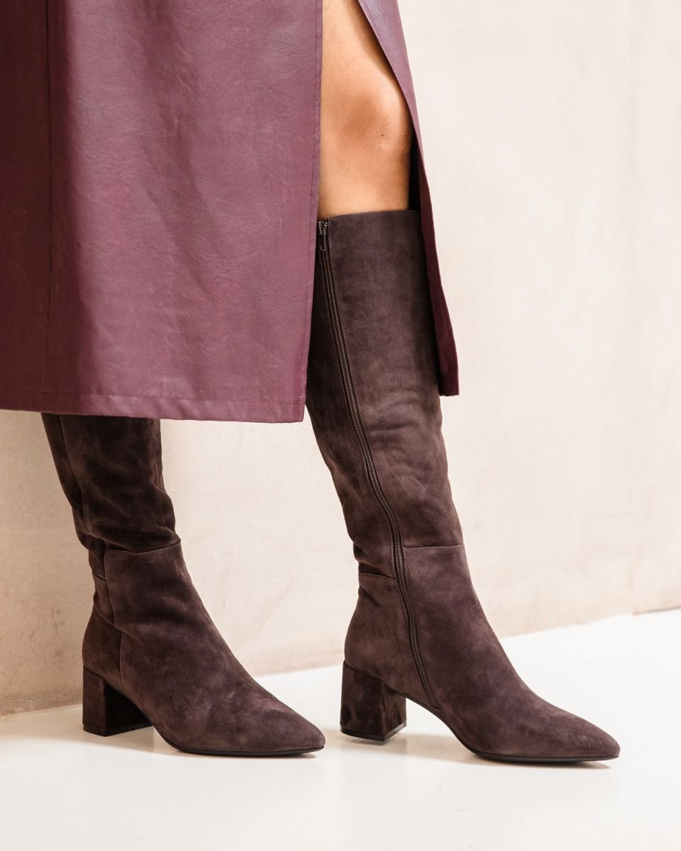Beatrice Donkerbruin Damesboots