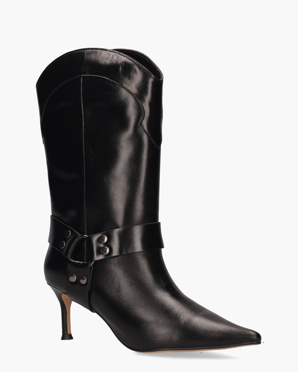 York Zwart Damesboots
