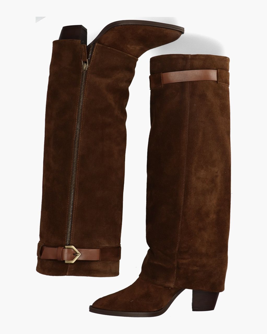 AW448 Donkerbruin Damesboots