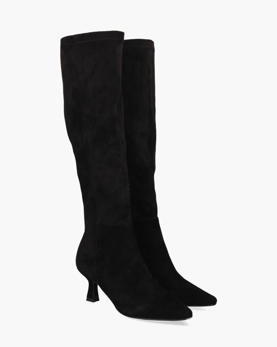 Sharida Zwart Damesboots