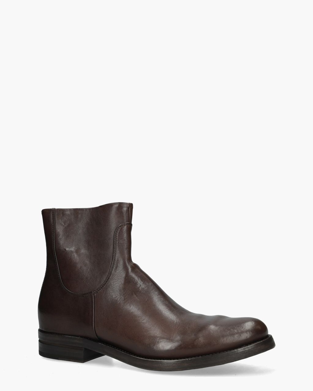 412 Donkerbruin Heren Enkelboots