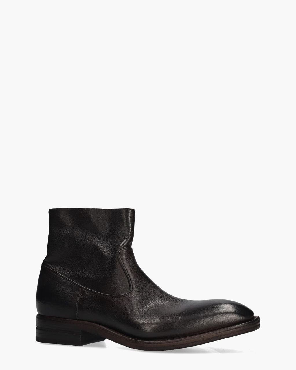 2198 Donkerbruin Heren Enkelboots