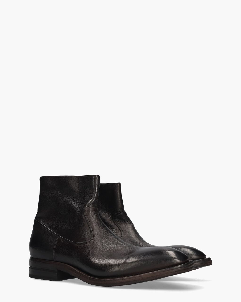2198 Donkerbruin Heren Enkelboots
