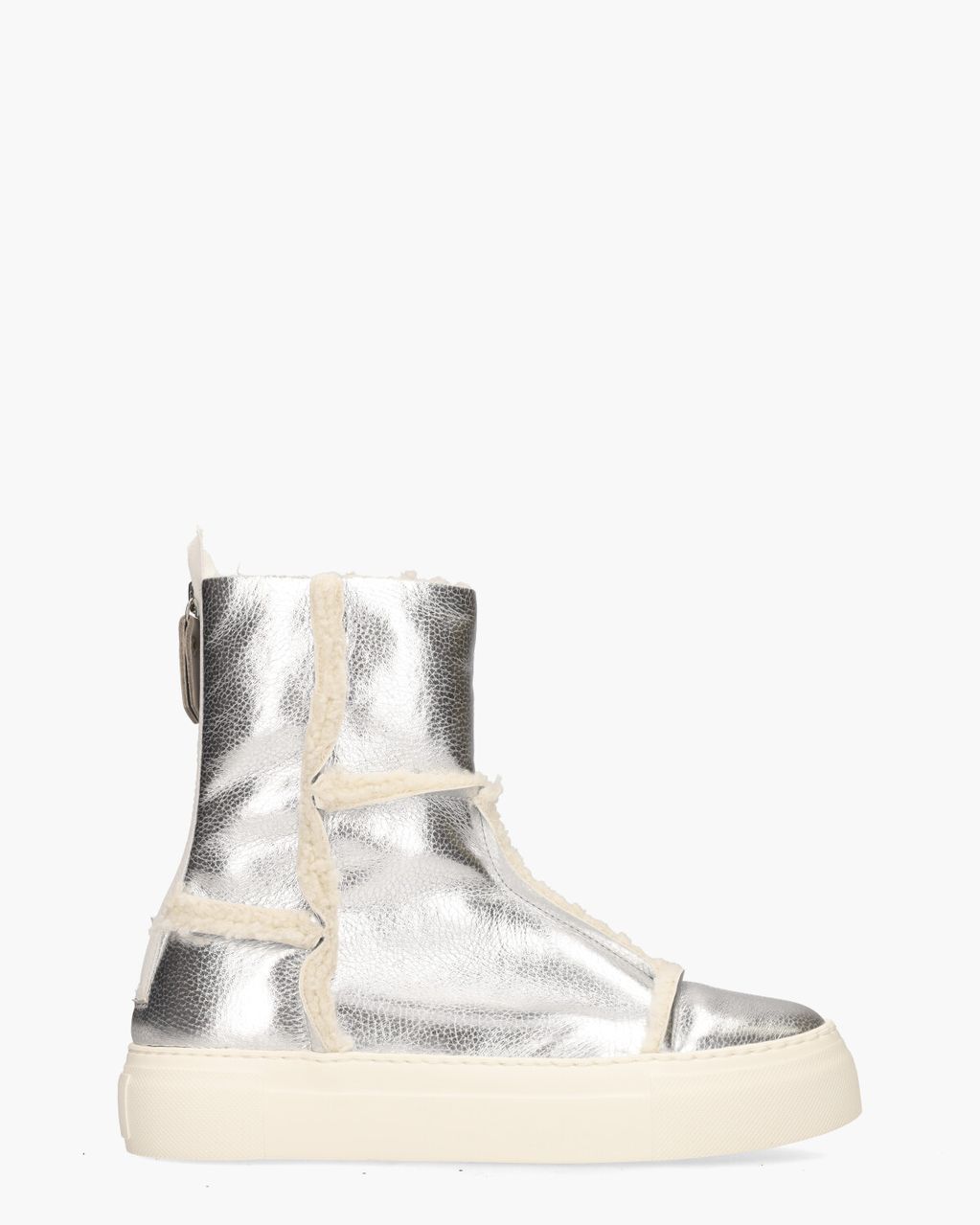 Rosy Zilver Dames Enkelboots
