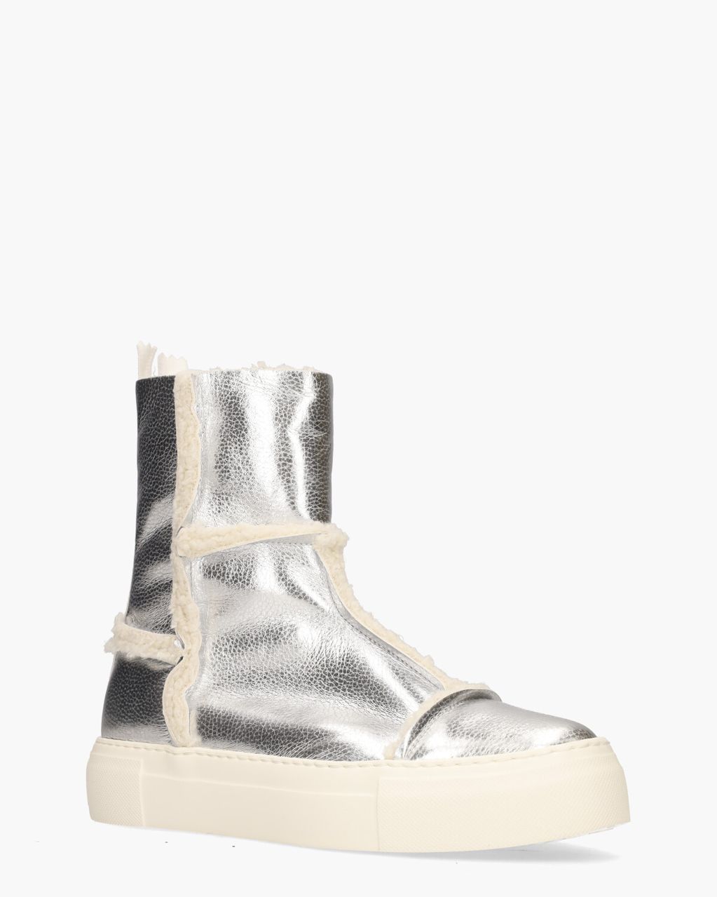 Rosy Zilver Dames Enkelboots