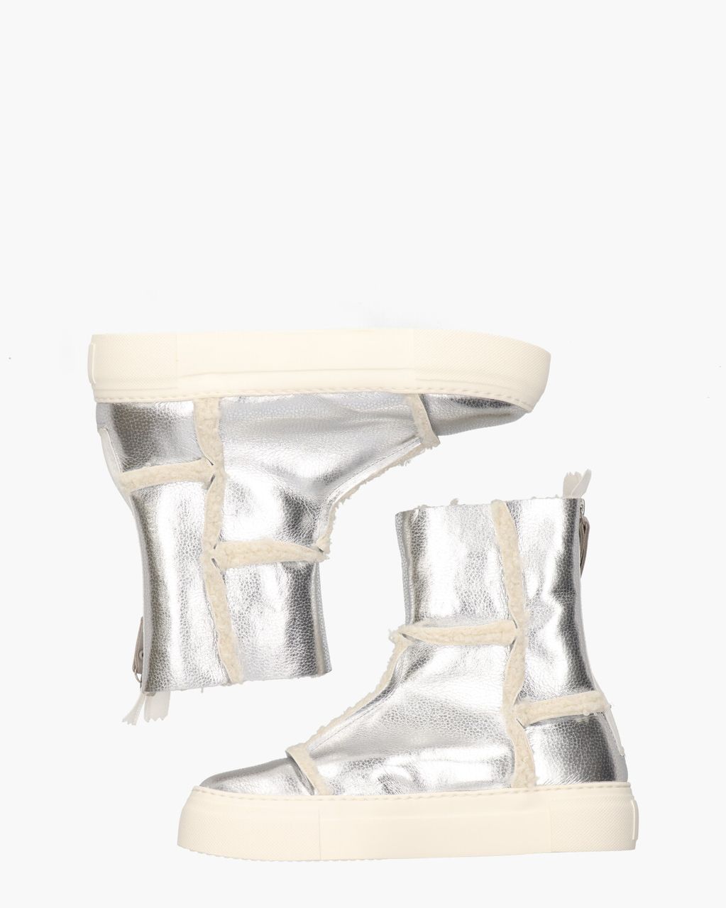 Rosy Zilver Dames Enkelboots