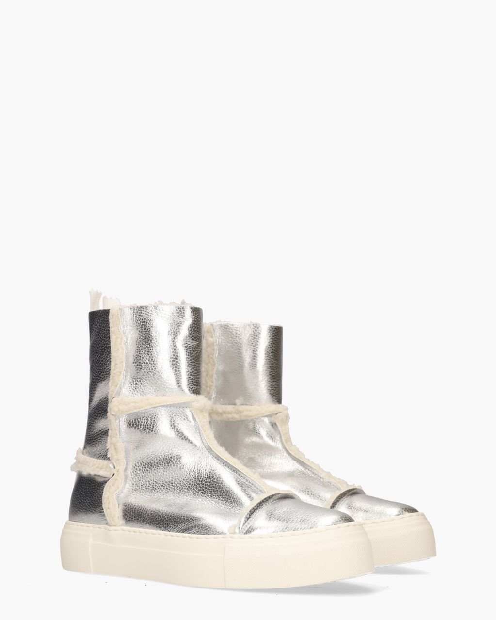 Rosy Zilver Dames Enkelboots