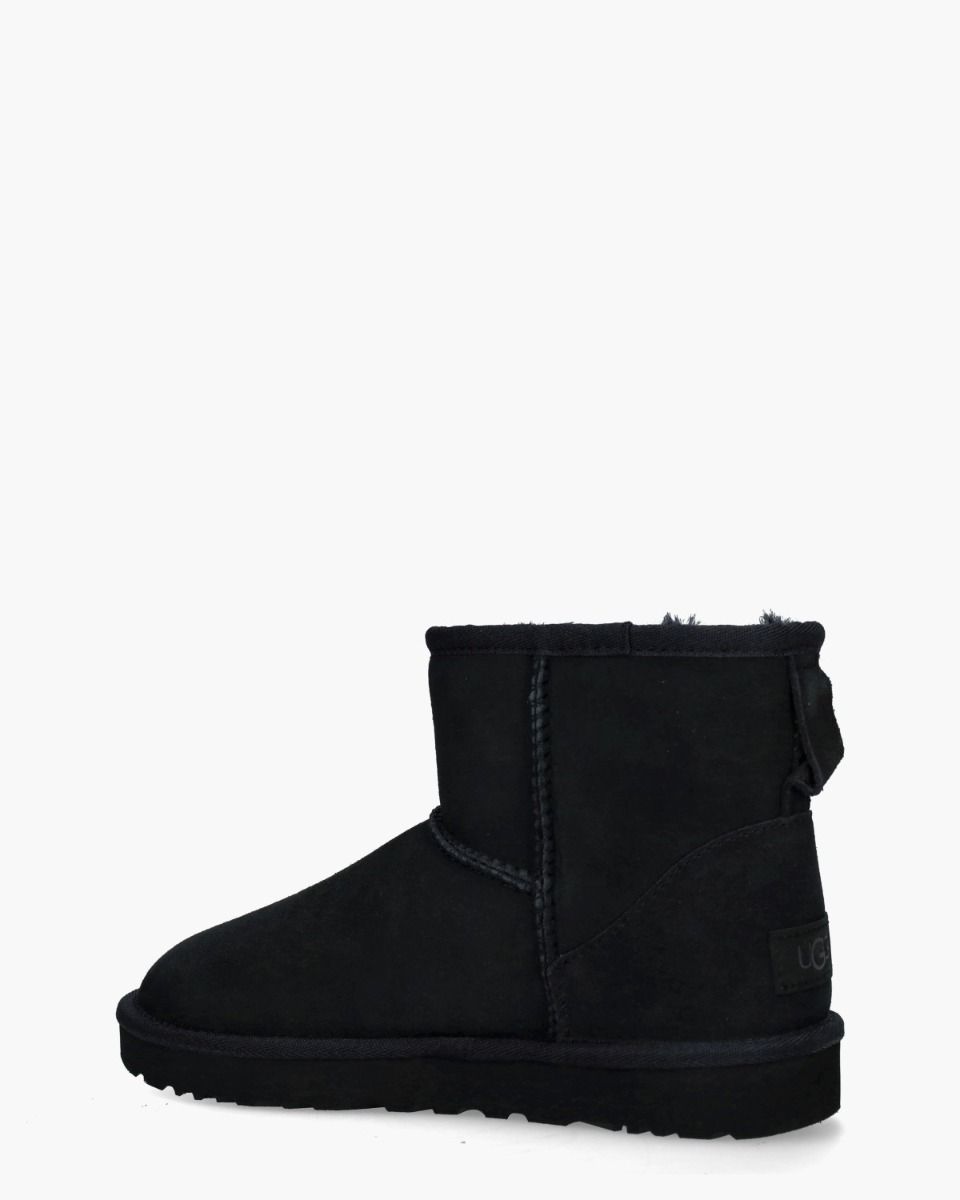 Classic Mini Boot II Black Dames Enkelboots