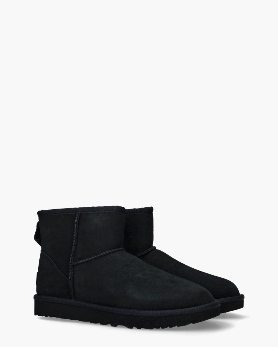 Classic Mini Boot II Black Dames Enkelboots