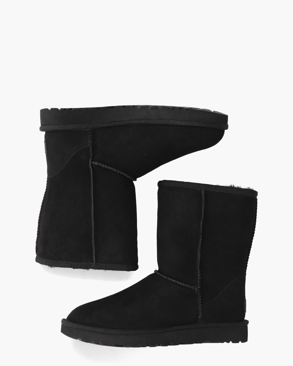 Classic Short II Boot Black Dames Enkelboots