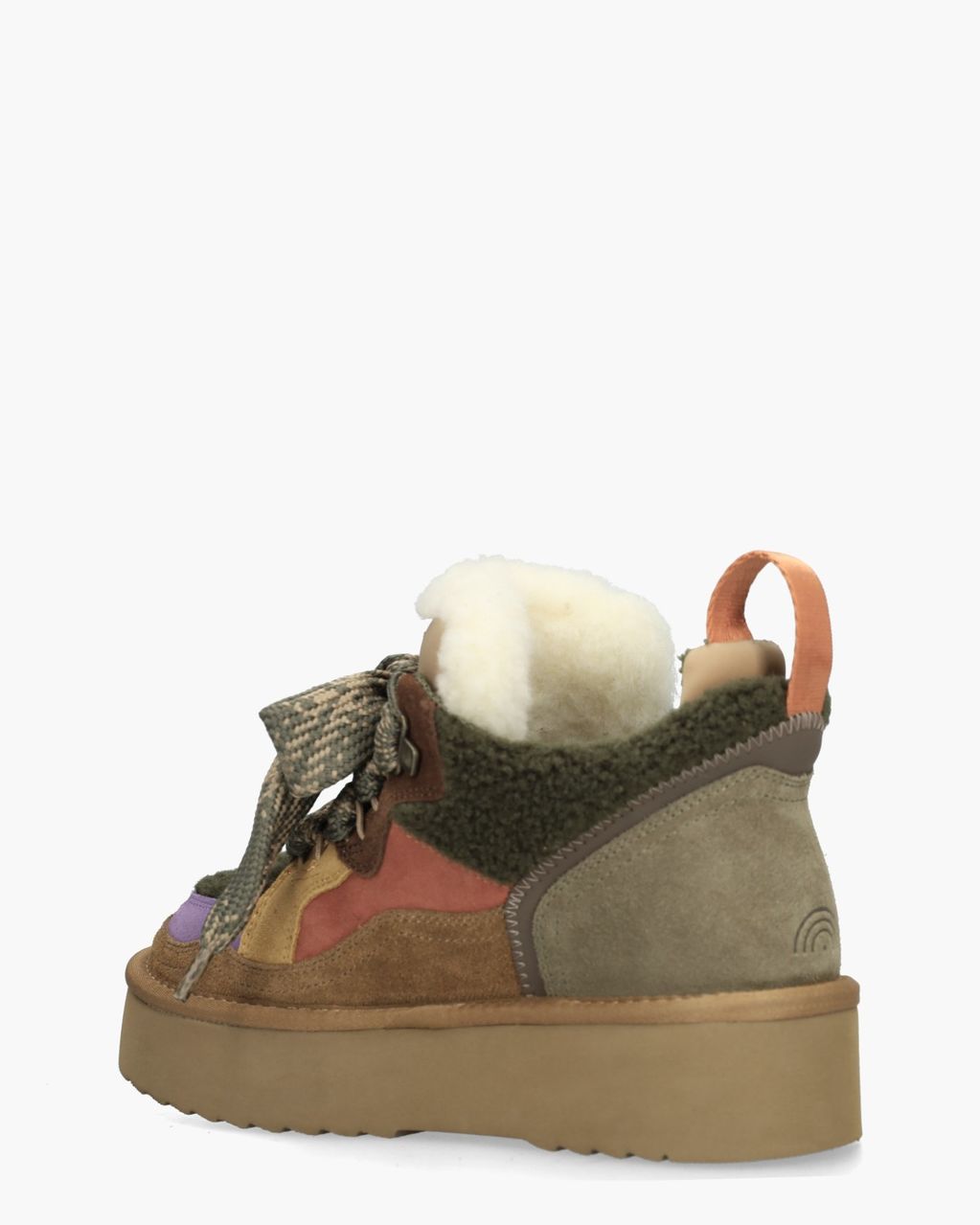 Moon 13 Groen/Multicolor Damessneakers
