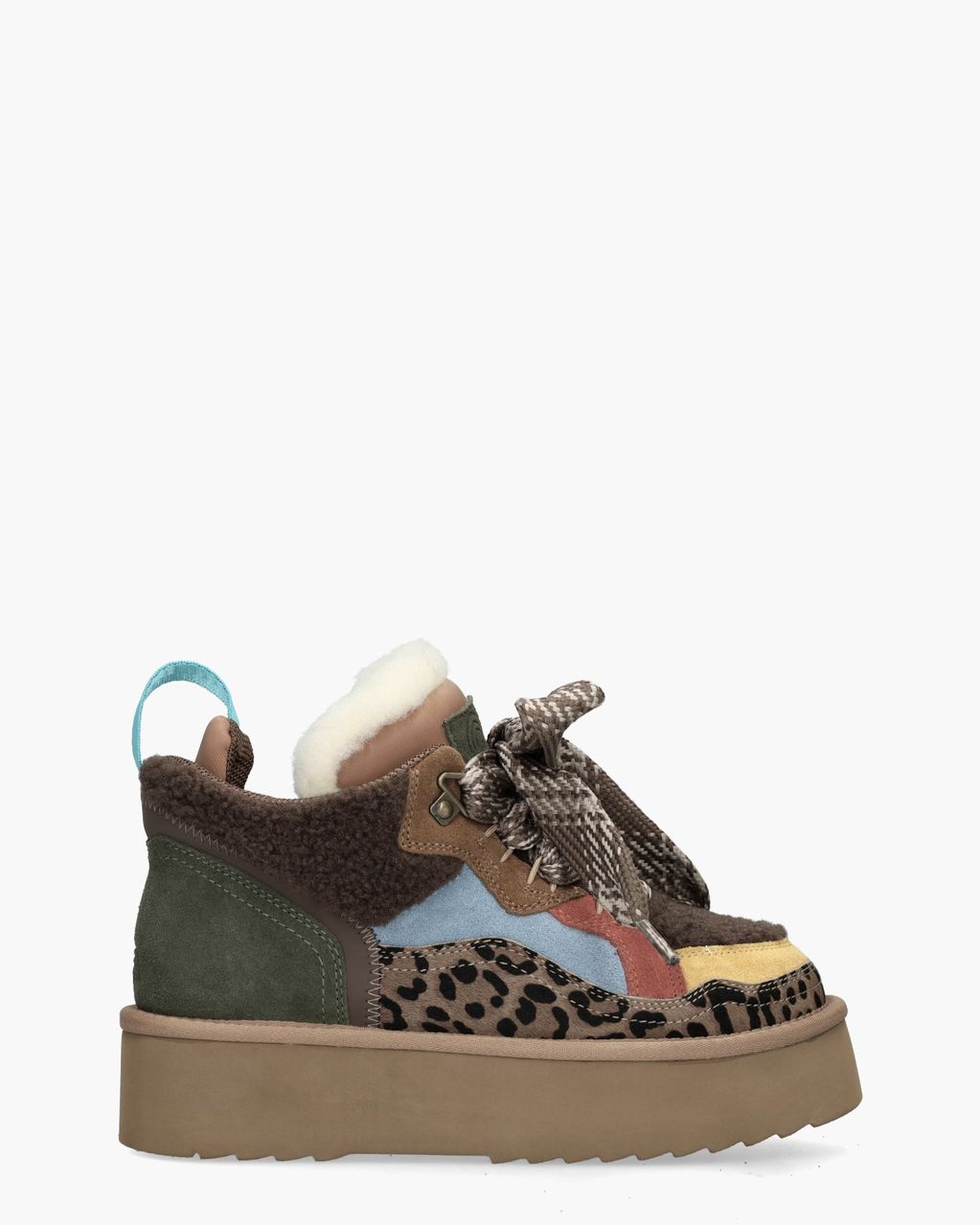 Moon 04 Bruin/Multicolor Damessneakers