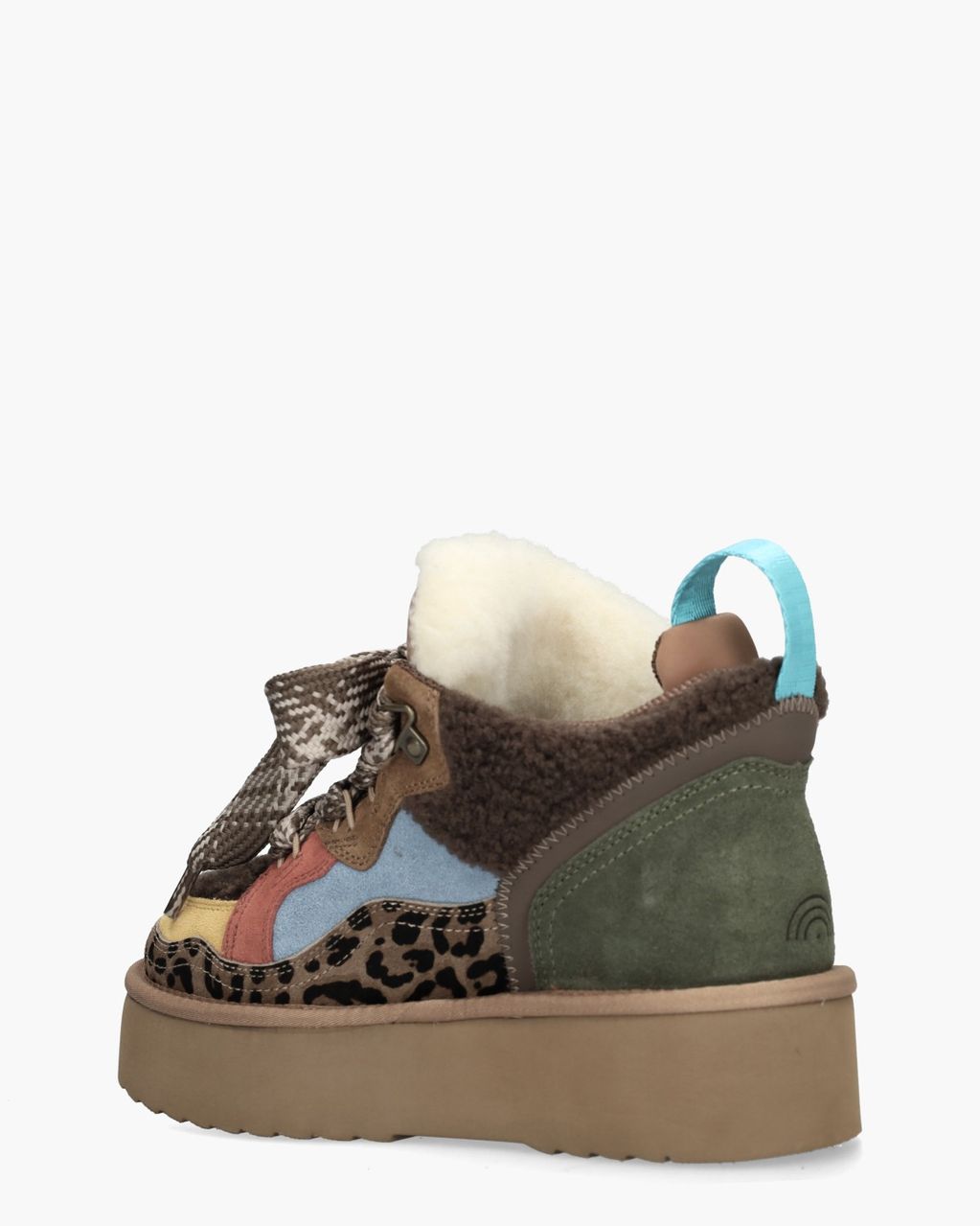 Moon 04 Bruin/Multicolor Damessneakers