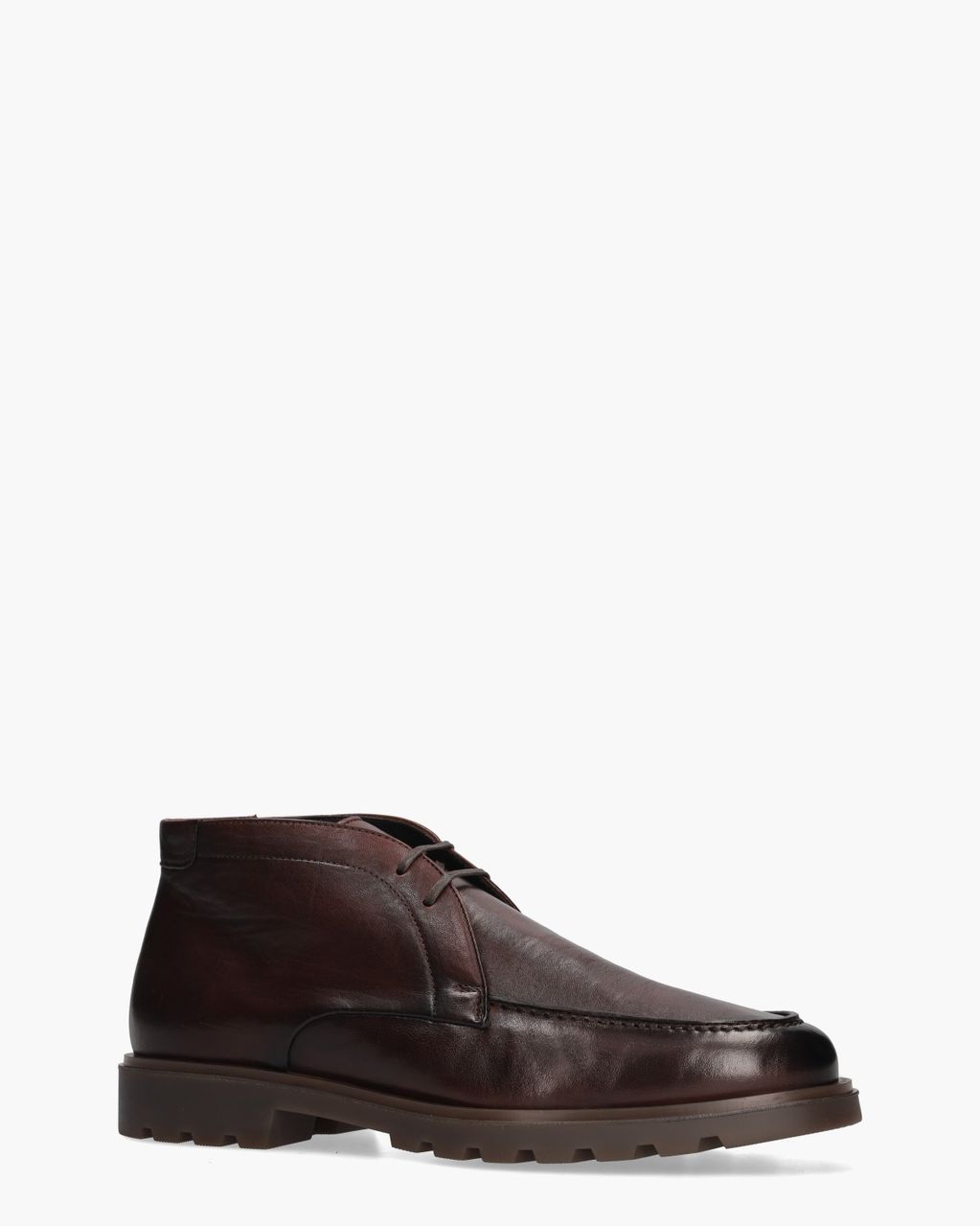 93911 Donkerbruin Heren Veterschoenen